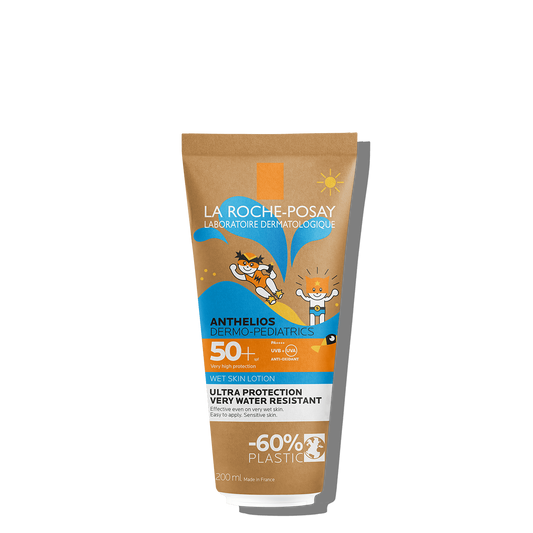 ANTHELIOS WET SKIN DERMO-PEDIATRICS SPF 50+  1 ENVASE 200 ML