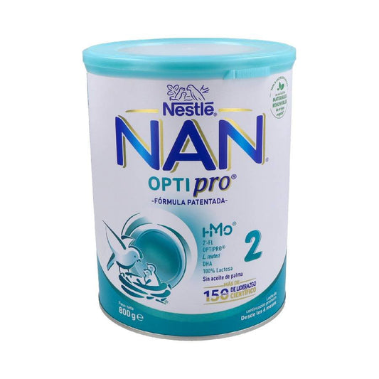 NAN OPTIPRO 2 LECHE LACTANTES DE CONTINUACION  800 G