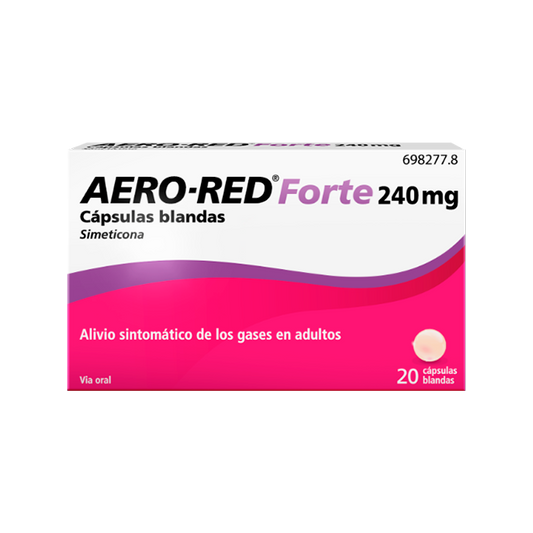 AERO RED FORTE 240 mg 40 CÁPSULAS BLANDAS