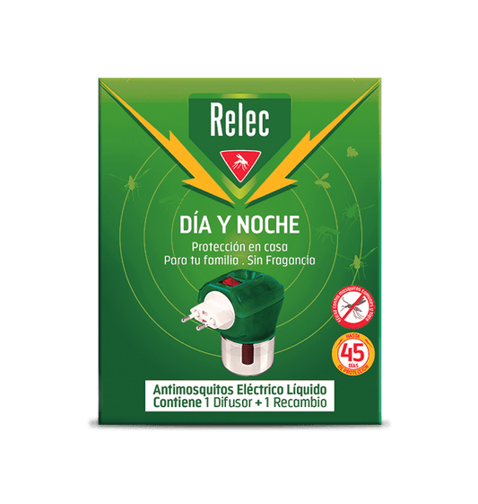 RELEC DIA Y NOCHE ANTIMOSQUITOS ELECTRICO LIQUIDO ON OFF  1