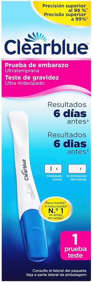 CLEARBLUE DETECCION TEMPRANA TEST DE EMBARAZO