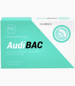 AUDIBAC  30 COMPRIMIDOS