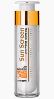 SUN SCREEN VELVET FACE SPF50+ EXELTIS COLOR  50 ML FREZYDERM