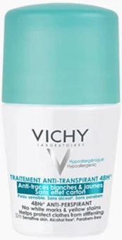VICHY DESODORANTE BOLA VERDE REGULADOR 48H ANTIMARCAS 50ML