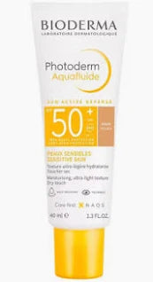 PHOTODERM MAX SPF 50+ AQUAFLUIDO BIODERMA 1 ENVASE 40 ML DORADO