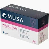 MUSA PRECICLOVIT  60 CAPSULAS