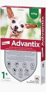 ADVANTIX 40/200 MG SOLUCION SPOT-ON PARA PERROS