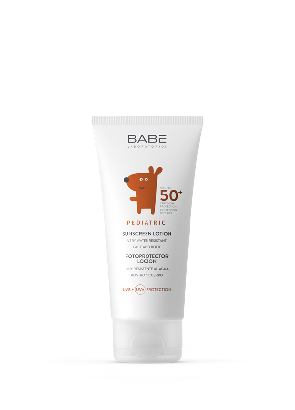 BABE PEDIATRIC FOTOPROTECTOR 50+ LOCION  1 TUBO 100 ML