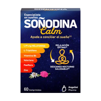 ANGELINI SOÑODINA CALM MELATONINA 1.99 MG 60 COMPRIMIDOS