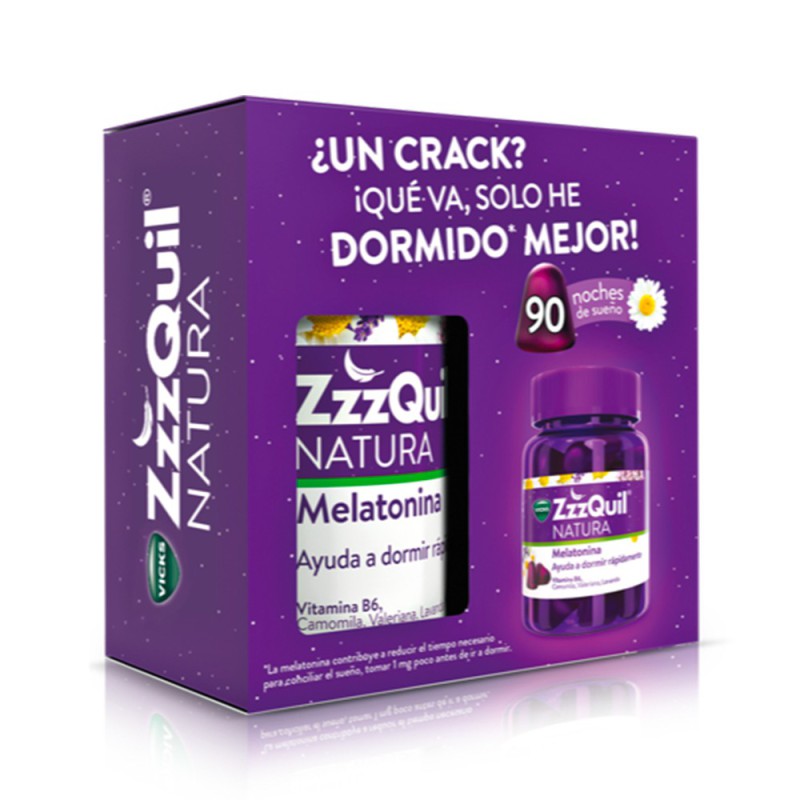 ZZZQUIL NATURA  90 GUMMIES SABOR FRUTOS DEL BOSQUE