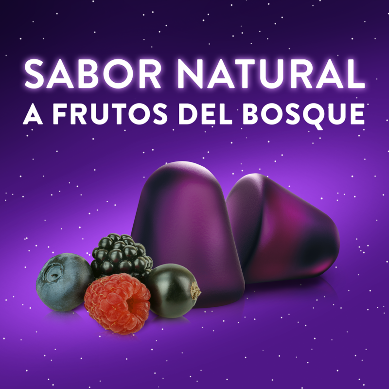 ZZZQUIL NATURA  90 GUMMIES SABOR FRUTOS DEL BOSQUE