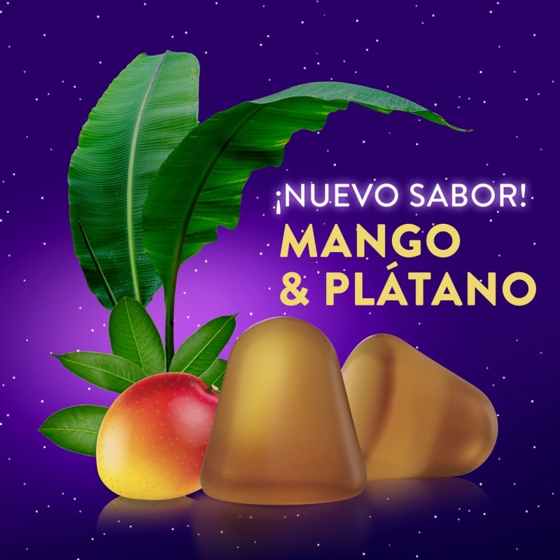 ZZZQUIL NATURA  90 GUMMIES SABOR MANGO & PLATANO PACK